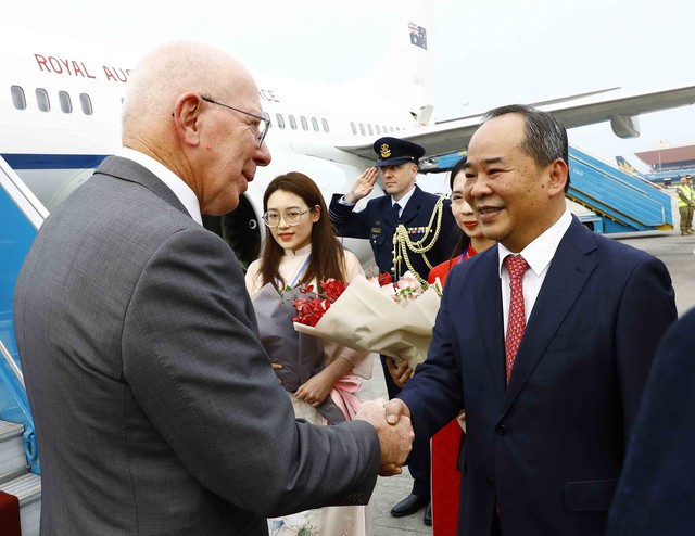 Toàn quyền Australia bắt đầu chuyến thăm cấp Nhà nước tới Việt Nam - Ảnh 1.