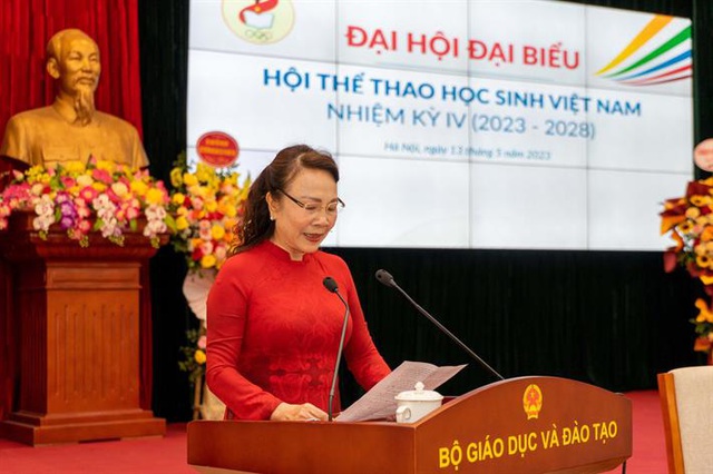Đại hội đại biểu Hội Thể thao học sinh Việt Nam nhiệm kỳ IV  - Ảnh 1.