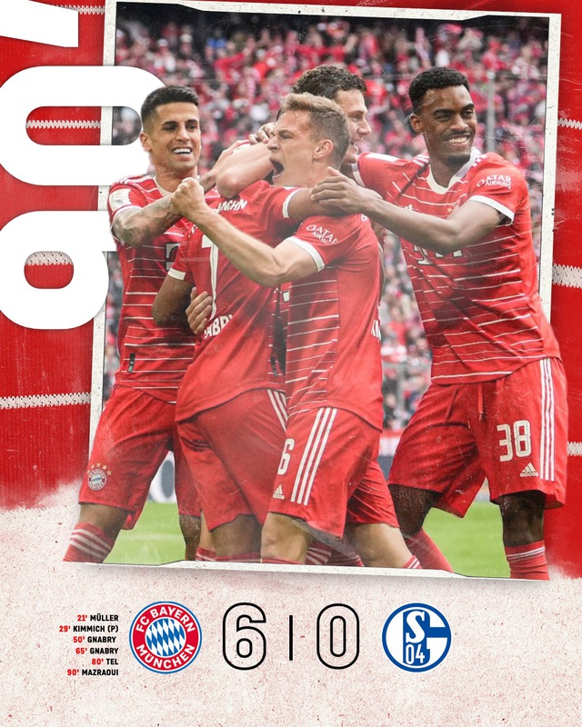 Bundesliga: Bayern và Dortmund cùng thắng đậm, cuộc đua song mã càng quyết liệt   - Ảnh 1.
