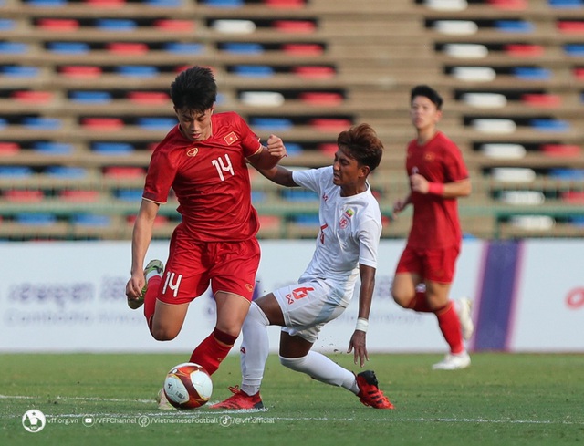 Thắng U22 Myanmar 3-1, ĐT U22 Việt Nam giành HCĐ bóng đá nam SEA Games 32 - Ảnh 5.