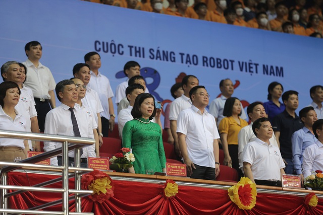 Toàn cảnh lễ khai mạc vòng chung kết Robocon Việt Nam 2023 - Ảnh 17.