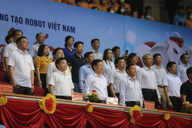 Toàn cảnh lễ khai mạc vòng chung kết Robocon Việt Nam 2023 - Ảnh 18.