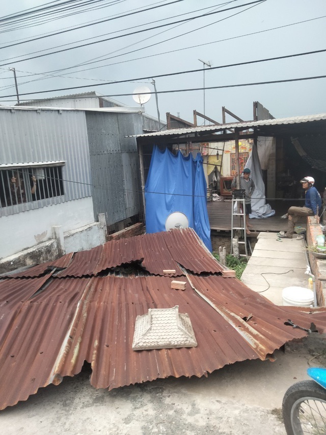 Mưa dông làm thiệt hại 34 căn nhà ở An Giang - Ảnh 2.