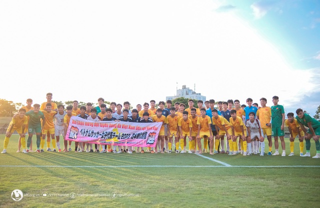 U17 Việt Nam giành chiến thắng trong trận giao hữu tại Mamatsu - Ảnh 5.
