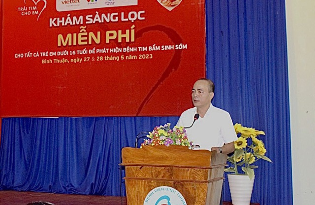 Chương trình “Trái tim cho em” tổ chức khám sàng lọc bệnh tim bẩm sinh tại tỉnh Bình Thuận - Ảnh 2.
