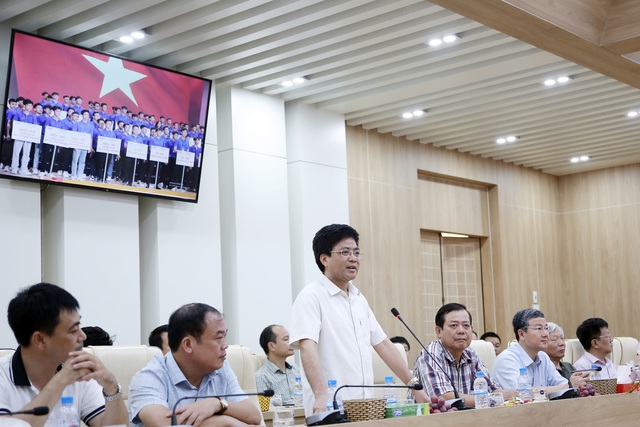 Sở Khoa học và Công nghệ tỉnh Nam Định giao lưu với các đội tuyển Robocon Việt Nam 2023 - Ảnh 9.