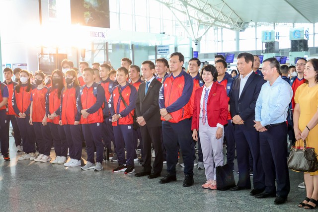 Đoàn Thể thao Việt Nam chính thức lên đường dự SEA Games 32   - Ảnh 3.