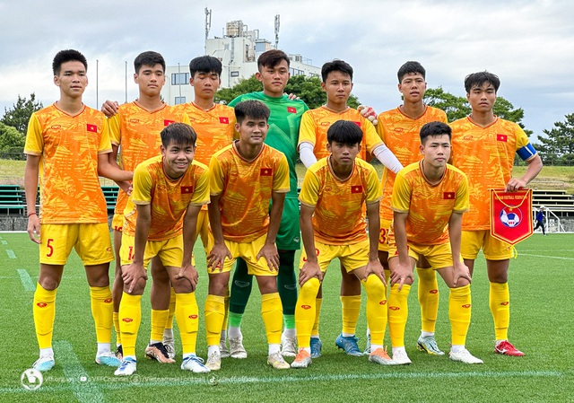Giao hữu tại Hamamatsu, ĐT U17 Việt Nam hòa ĐH Tokoha sau khi dẫn trước 3 bàn   - Ảnh 1.