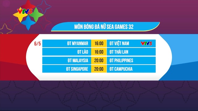 SEA Games 32 | ĐT nữ Việt Nam - ĐT nữ Myanmar | 16h00 ngày 06/5, trực tiếp trên VTV5   - Ảnh 1.