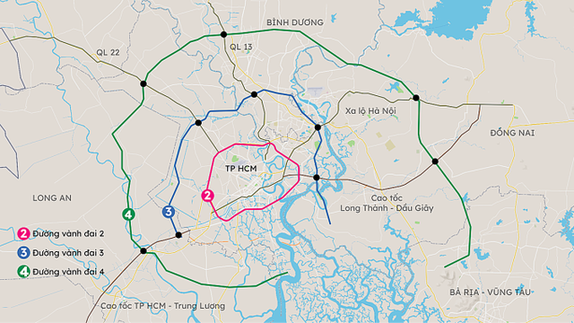 Long An xin không chủ trì làm đường Vành đai 4 TP Hồ Chí Minh - Ảnh 1.
