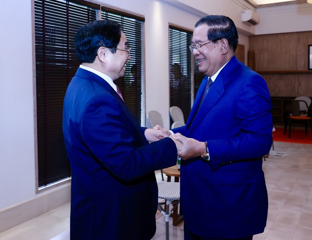 Campuchia luôn coi trọng quan hệ láng giềng hữu nghị, hợp tác toàn diện với Việt Nam - Ảnh 1.