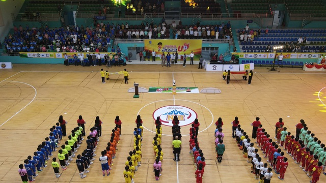 Lần đầu quy tụ 12 đội bóng U9 tại tỉnh Bà Rịa - Vũng Tàu - Ảnh 1.