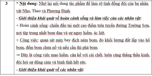 Gợi ý đáp án môn Ngữ văn thi lớp 10 ở Hà Nội năm 2023 - Ảnh 2.