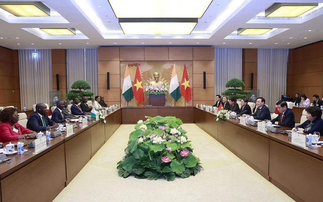 Đoàn Đại biểu cấp cao Quốc hội Bờ Biển Ngà kết thúc tốt đẹp chuyến thăm chính thức Việt Nam - Ảnh 1.
