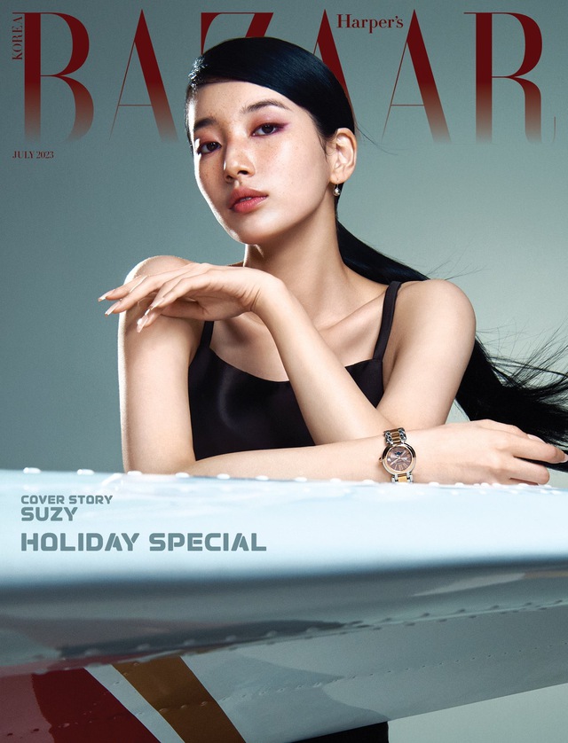 Suzy thần thái trên tạp chí Harpers Bazaar - Ảnh 1.