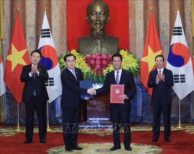 Việt Nam và Hàn Quốc công bố Chương trình Hành động quan hệ Đối tác chiến lược toàn diện - Ảnh 6.