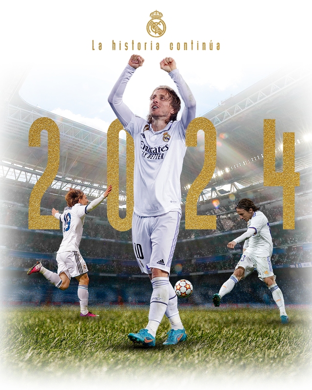 Luka Modric gia hạn hợp đồng với CLB Real Madrid   - Ảnh 1.