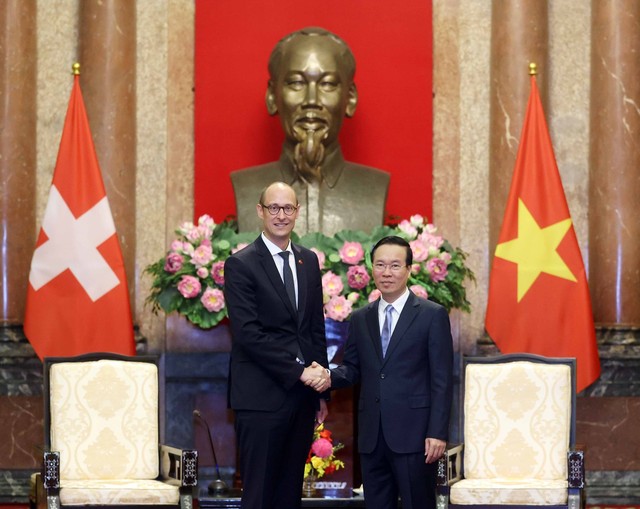 Thụy Sĩ coi Việt Nam là quốc gia ưu tiên trong phát triển quan hệ hợp tác - Ảnh 1.
