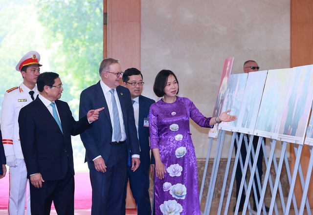 Thủ tướng Phạm Minh Chính và Thủ tướng Australia thông báo kết quả hội đàm - Ảnh 7.