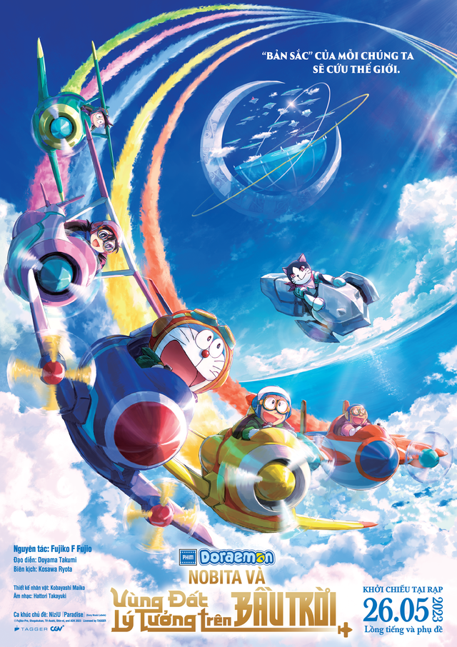 “Doraemon: Nobita và vùng đất lý tưởng trên bầu trời” giành ngôi vương thể loại anime tại Việt Nam - Ảnh 2.