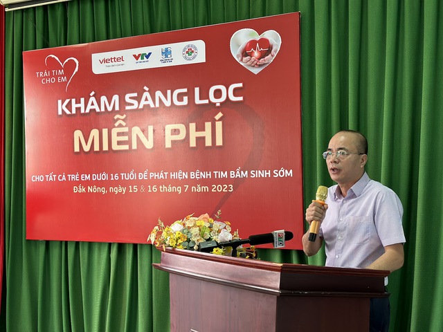 Chương trình “Trái tim cho em” tổ chức khám sàng lọc bệnh tim bẩm sinh tại tỉnh Đắk Nông - Ảnh 4.