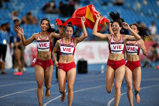 Việt Nam giành Huy chương Vàng điền kinh nữ châu Á - Ảnh 3.