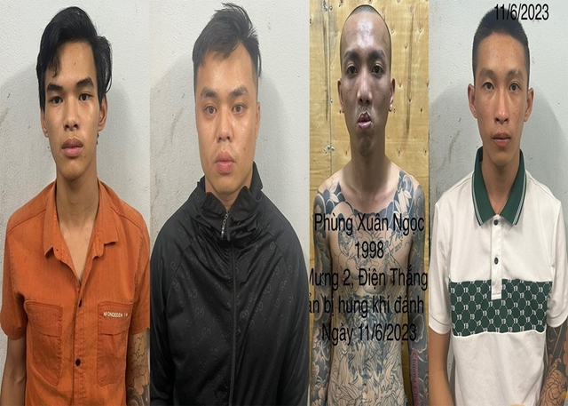 Bắt tạm giam 2 đối tượng dùng súng đi đòi nợ thuê từ Quảng Nam ra Đà Nẵng - Ảnh 2.