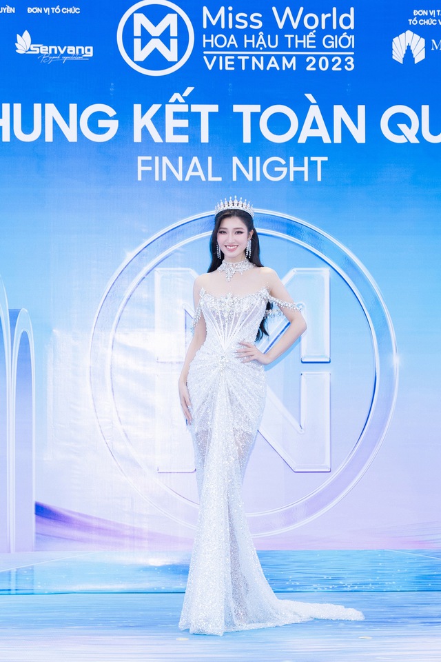 Top 3 Miss World Vietnam 2022 lộng lẫy trước giờ trao lại vương miện - Ảnh 3.