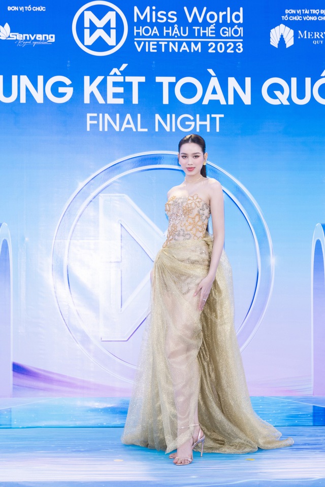 Top 3 Miss World Vietnam 2022 lộng lẫy trước giờ trao lại vương miện - Ảnh 7.