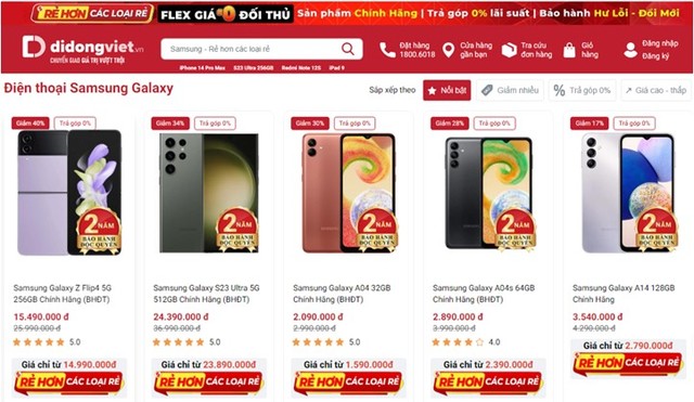 Vì sao nên mua điện thoại Samsung tại Di Động Việt? - Ảnh 2.