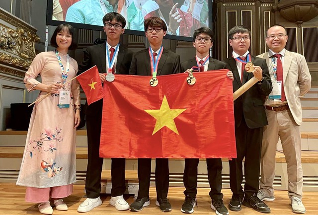 Học sinh Việt Nam giành 3 HCV tại Olympic Hóa học Quốc tế 2023 - Ảnh 2.