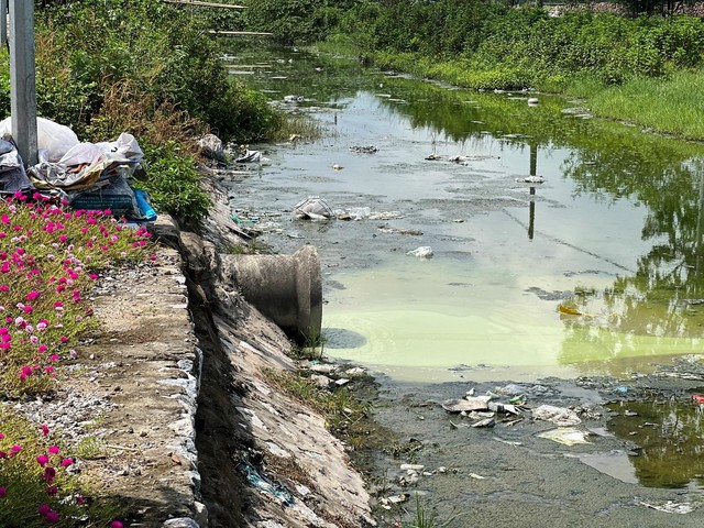 Nam Định: Sông, kênh mương đặc quánh, bốc mùi tại làng nghề tái chế nhôm - Ảnh 7.