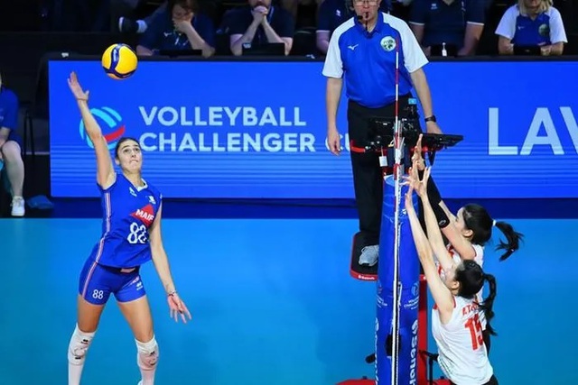 Thua chủ nhà Pháp, ĐT bóng chuyền nữ Việt Nam dừng bước FIVB Challenger Cup - Ảnh 1.