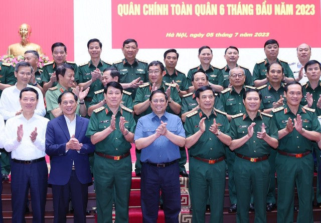 Thủ tướng Phạm Minh Chính dự Hội nghị quân chính toàn quân - Ảnh 5.