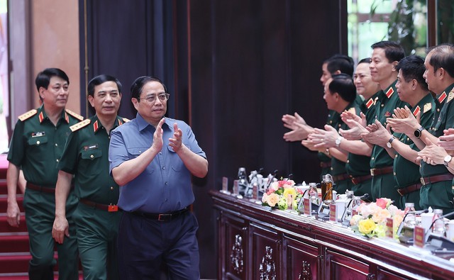 Thủ tướng Phạm Minh Chính dự Hội nghị quân chính toàn quân - Ảnh 2.