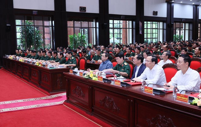Thủ tướng Phạm Minh Chính dự Hội nghị quân chính toàn quân - Ảnh 3.
