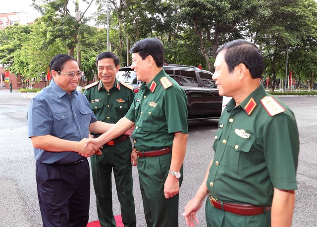 Thủ tướng Phạm Minh Chính dự Hội nghị quân chính toàn quân - Ảnh 1.