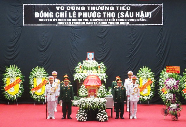 Tổ chức trọng thể Lễ tang đồng chí Lê Phước Thọ theo nghi thức cấp Nhà nước - Ảnh 1.
