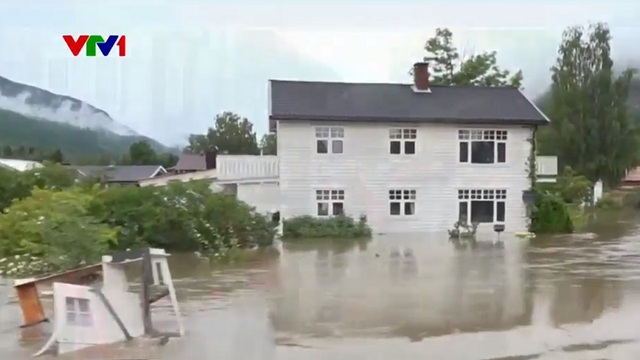 Lũ lụt tồi tệ nhất trong 50 năm qua ở Na Uy - Ảnh 1.
