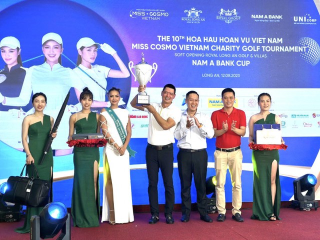 Golfer Nguyễn Bình Minh vô địch giải golf Từ thiện Hoa hậu Hoàn vũ Việt Nam - Ảnh 3.