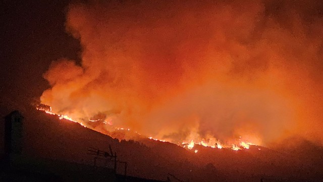 Cháy rừng ngoài kiểm soát lan rộng khắp đảo Tenerife của Tây Ban Nha - Ảnh 1.