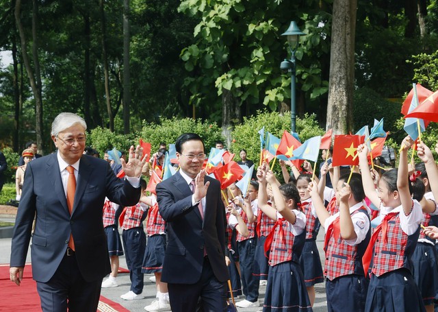 Việt Nam - Kazakhstan thống nhất đưa quan hệ hợp tác hai nước đi vào chiều sâu và hiệu quả - Ảnh 1.