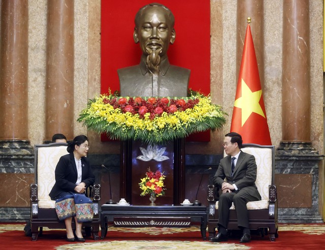 Quan hệ hợp tác giữa Tòa án Việt - Lào đã có những bước phát triển rất tích cực - Ảnh 2.
