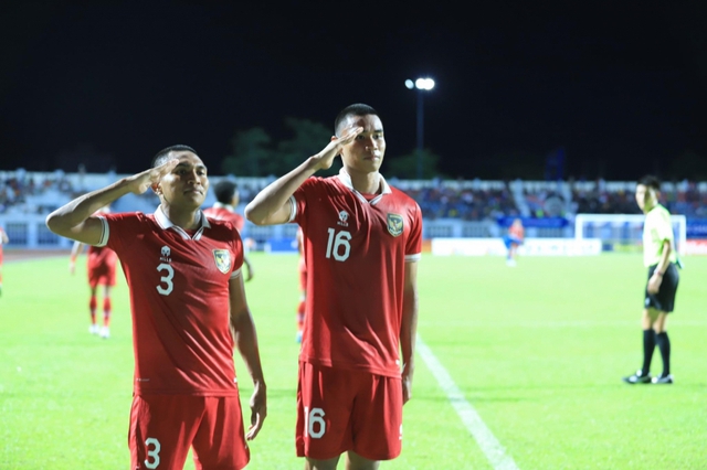 Vượt qua U23 Thái Lan, U23 Indonesia gặp U23 Việt Nam chung kết - Ảnh 2.