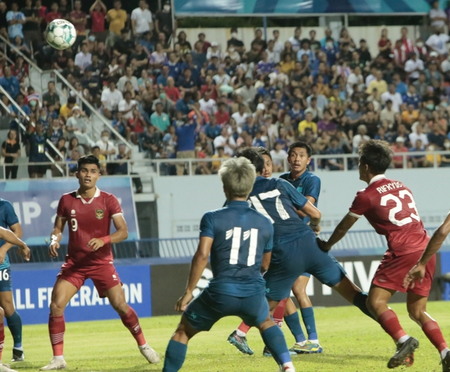 Vượt qua U23 Thái Lan, U23 Indonesia gặp U23 Việt Nam chung kết - Ảnh 3.