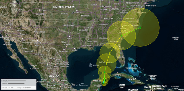 Bão nhiệt đới Idalia dự kiến sẽ mạnh lên và tấn công bang Florida - Ảnh 1.