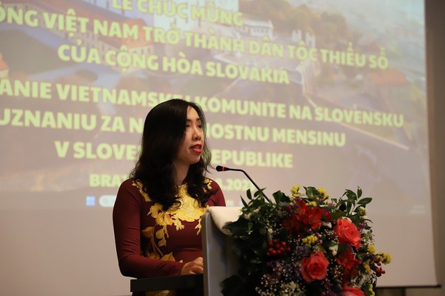 Lễ Chúc mừng cộng đồng người Việt tại Slovakia được công nhận dân tộc thiểu số tại Slovakia - Ảnh 2.