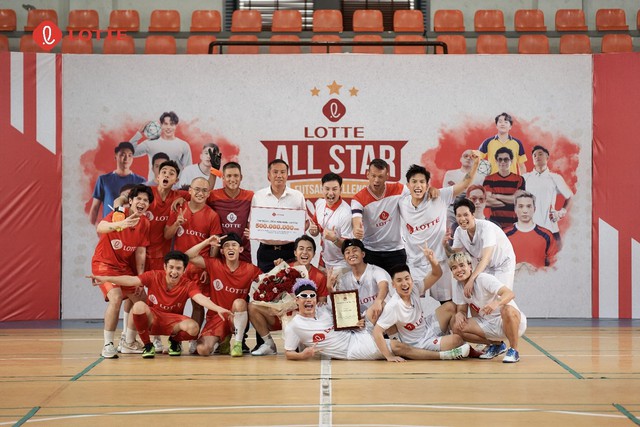 Sau Cầu Thủ Nhí, tập đoàn LOTTE ra mắt show bóng đá Futsal Allstar Challenge - Ảnh 2.