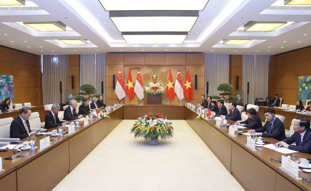 Thủ tướng Singapore kết thúc tốt đẹp chuyến thăm chính thức Việt Nam - Ảnh 7.