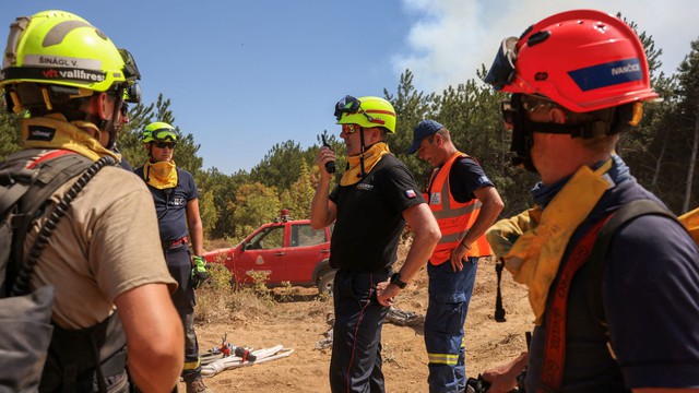 Lính cứu hỏa ở Hy Lạp chiến đấu với đám cháy rừng lớn nhất từng được ghi nhận ở EU - Ảnh 3.